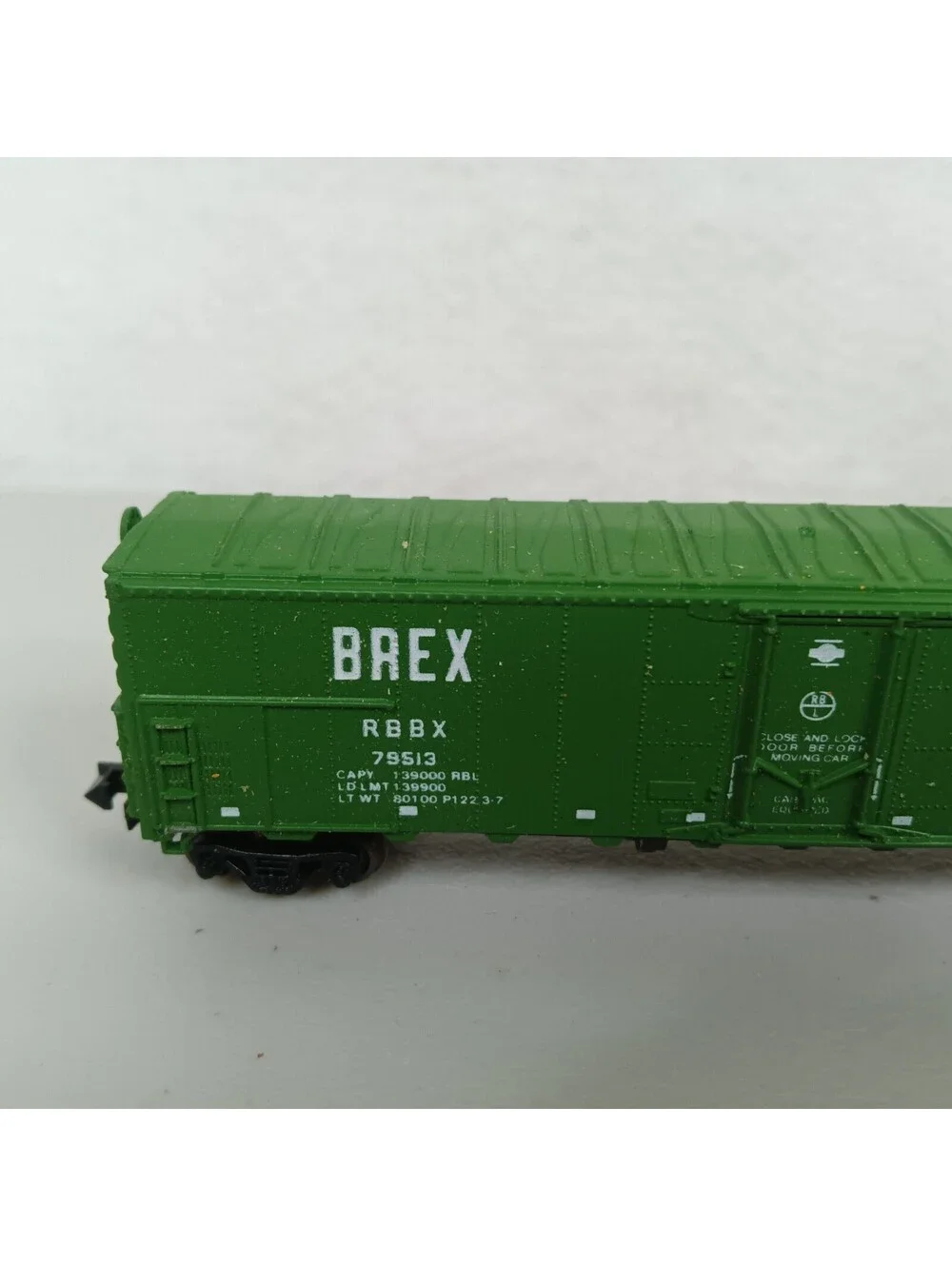 Con Cor Scale Burlington Route BREX RBBX 79513 Box Car N Scale 1 160